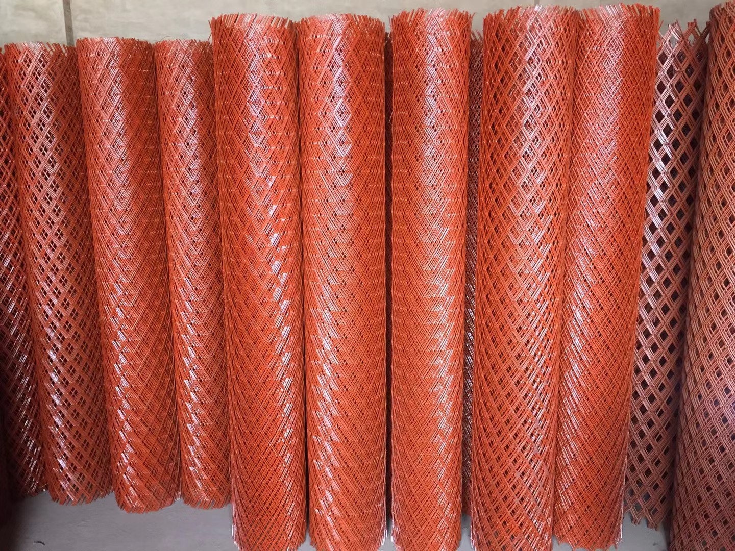 橙色涂塑钢板网